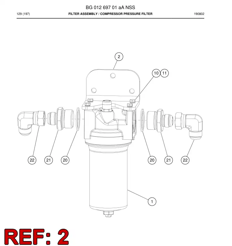 BG01056702b BG 010 567 02b Bracket - Sandvik Technical Drawing