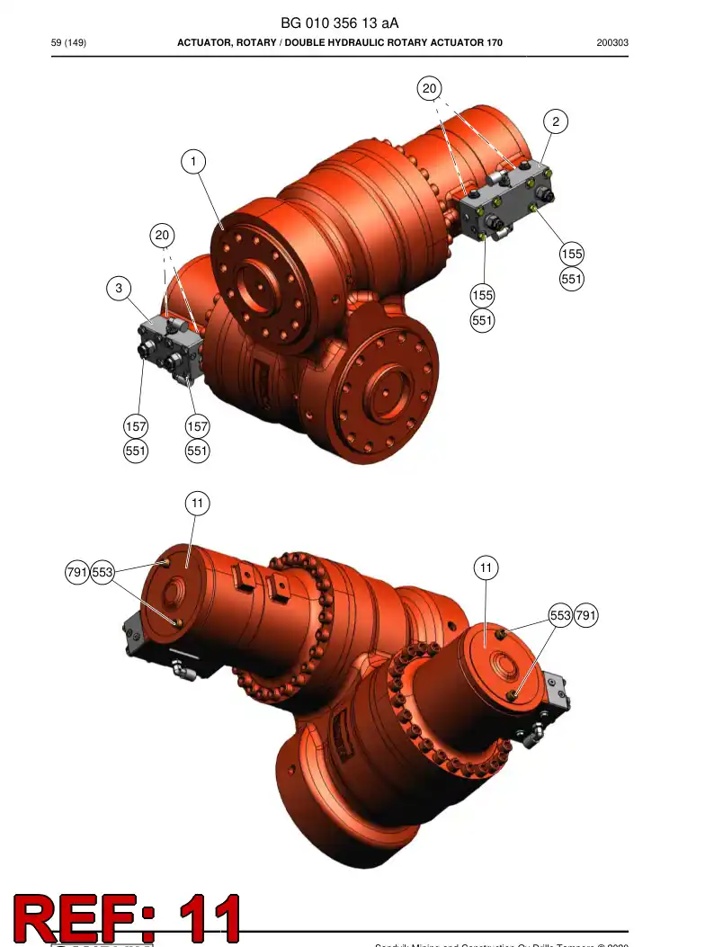 BG01060977a BG 010 609 77a Plate, Cover - Sandvik Technical Drawing