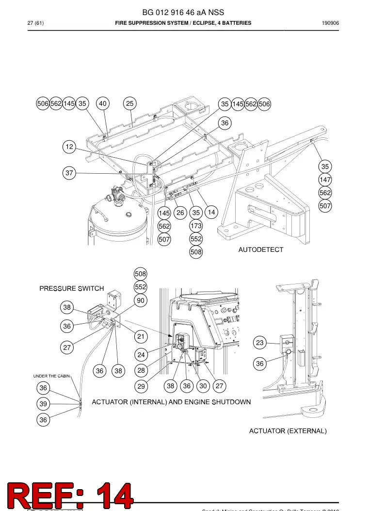 BG01062069a BG 010 620 69a Plate - Sandvik Technical Drawing
