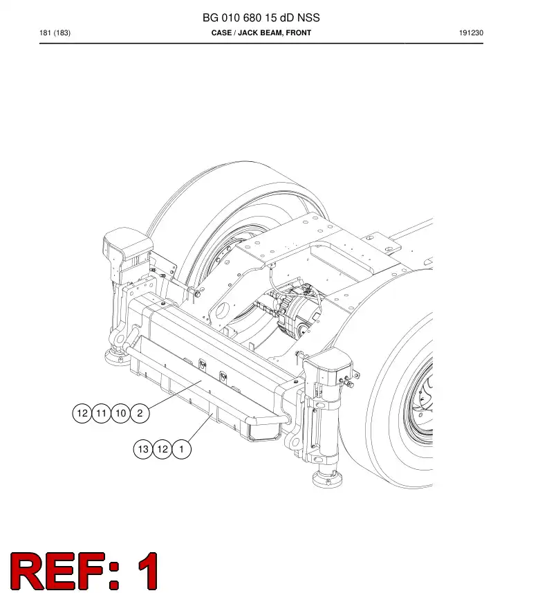 BG01070768c BG 010 707 68c Bracket - Sandvik Technical Drawing