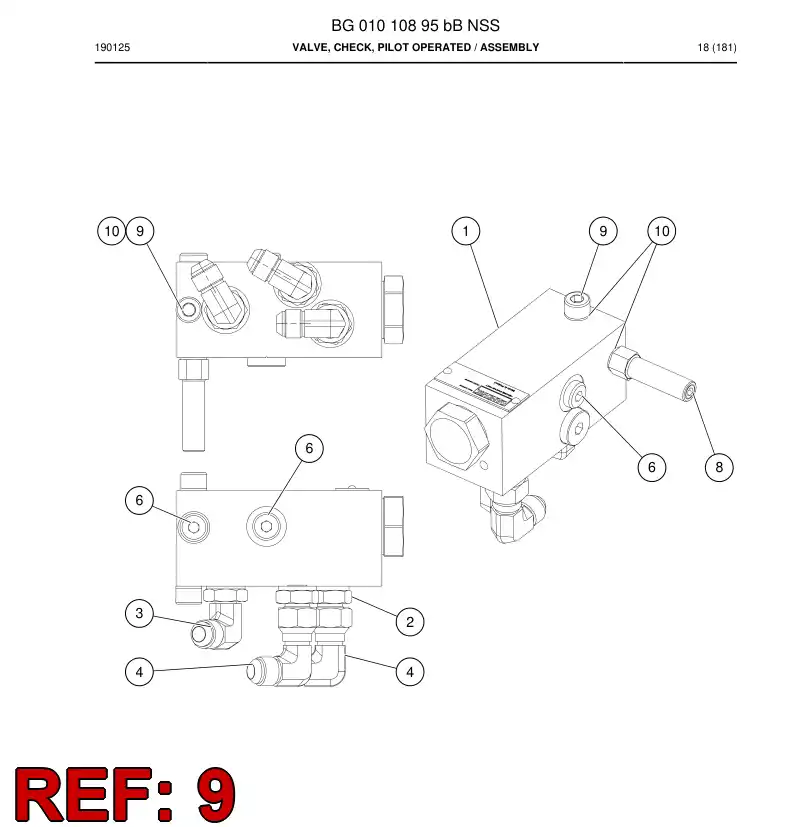 BG01071181a BG 010 711 81a Screw, Socket Head, Hexagon - Sandvik Technical Drawing