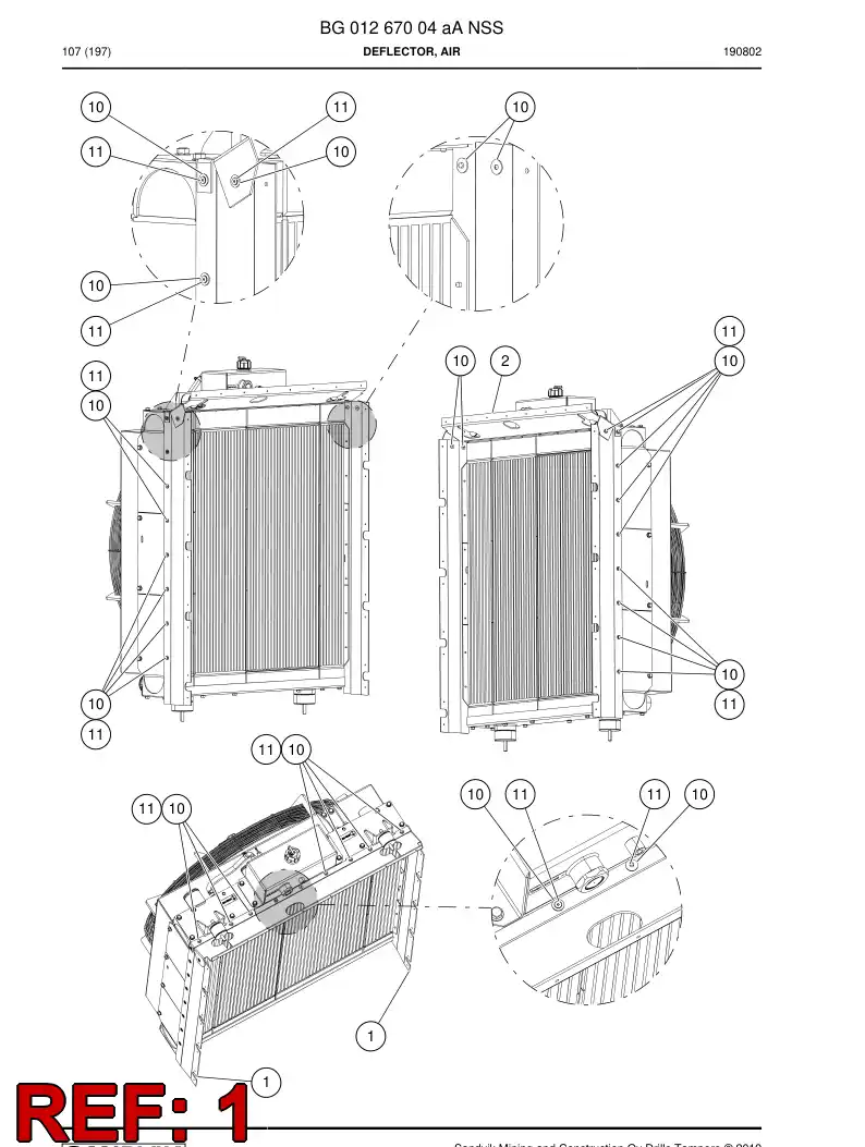 BG01081539b BG 010 815 39b Sheet, Rubber - Sandvik Technical Drawing