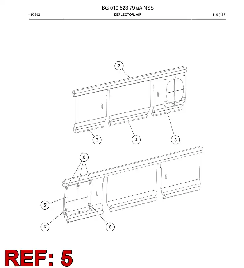 BG01082355a BG 010 823 55a Sheet, Rubber - Sandvik Technical Drawing