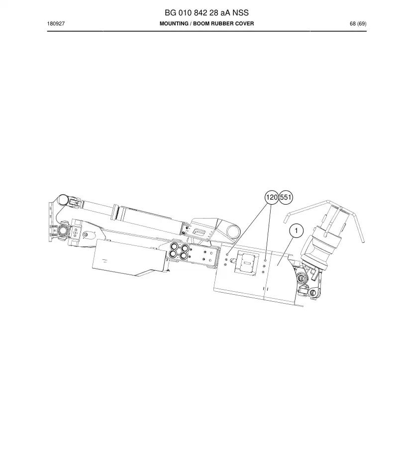 BG01084228a BG 010 842 28a Mounting - Sandvik Technical Drawing