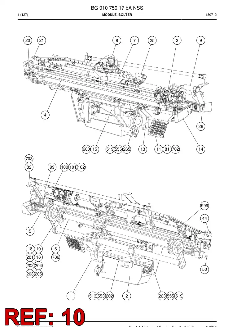 BG01090656a BG 010 906 56a Holder - Sandvik Technical Drawing