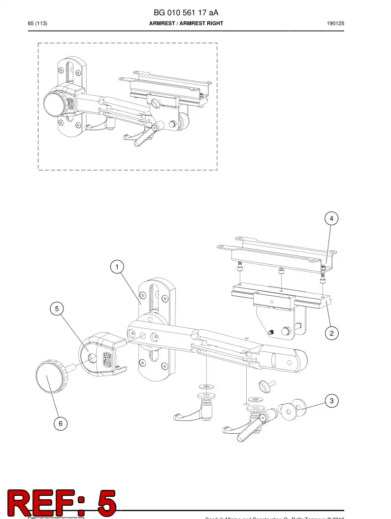 BG01091488a BG 010 914 88a Cover, Plastic - Sandvik Technical Drawing