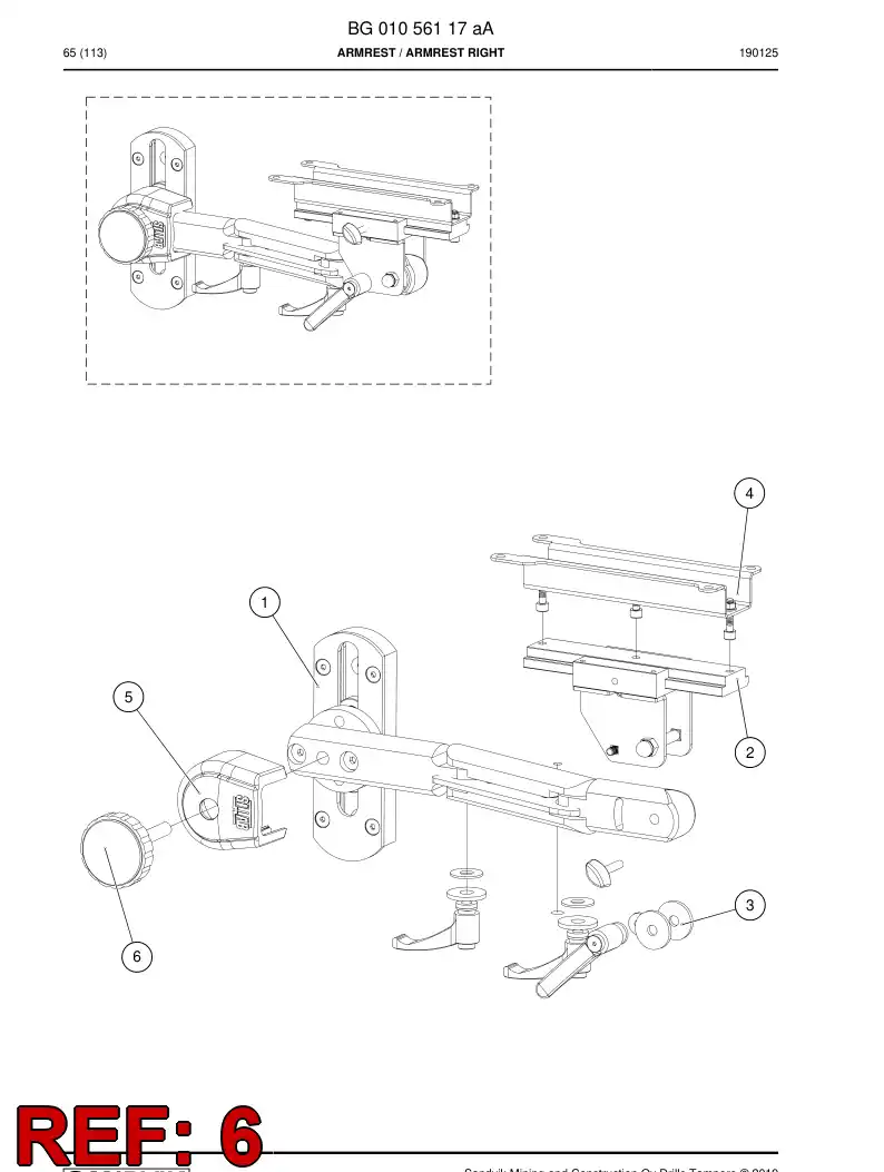 BG01091489a BG 010 914 89a Knob - Sandvik Technical Drawing