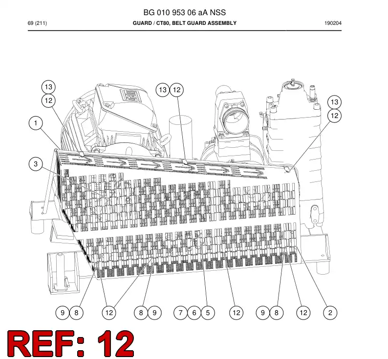 BG01094392a BG 010 943 92a CIERRE - Sandvik Technical Drawing