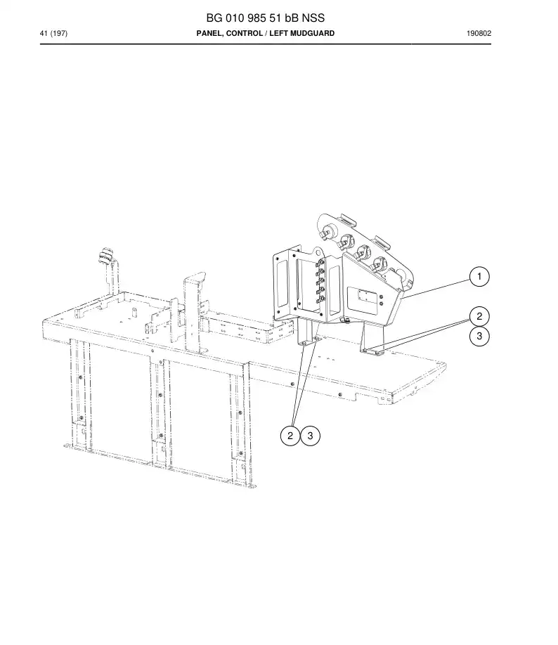 BG01098551b BG 010 985 51b PRING, CONTROL - Sandvik Technical Drawing