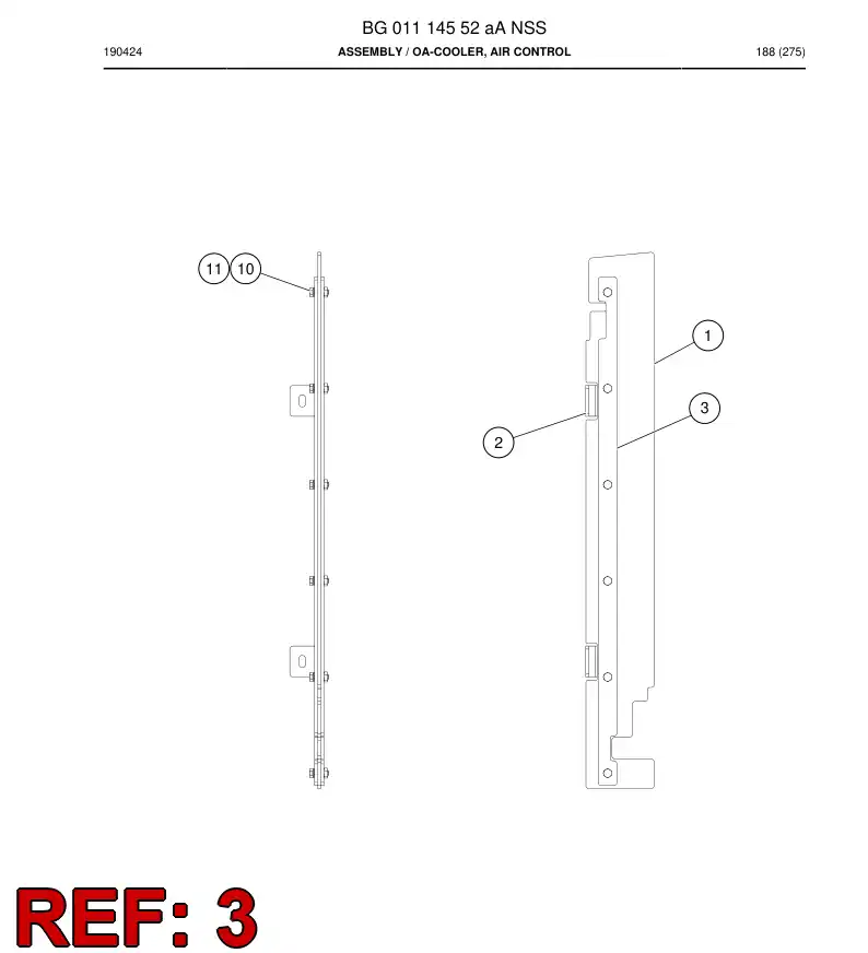 BG01099985a BG 010 999 85a Sheet, Rubber - Sandvik Technical Drawing