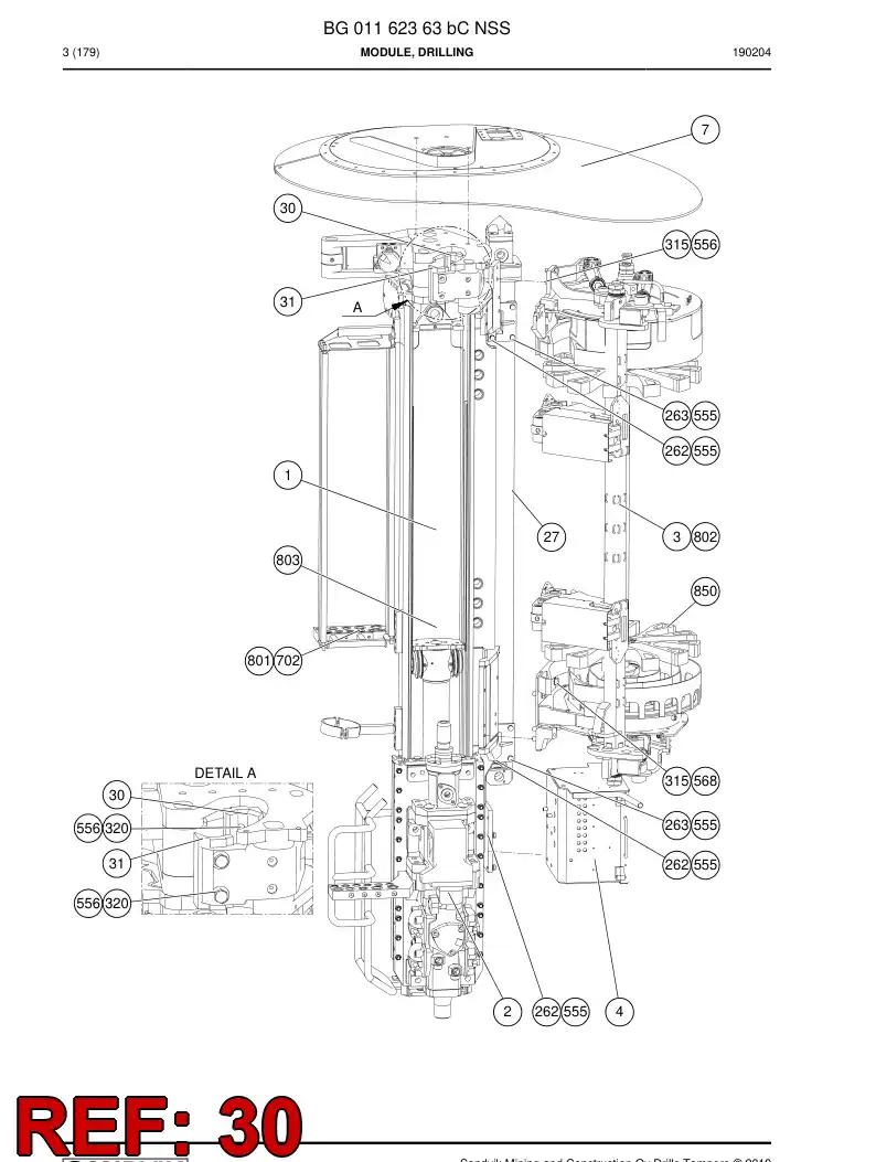 BG01100213a BG 011 002 13a MORDAZA - Sandvik Technical Drawing