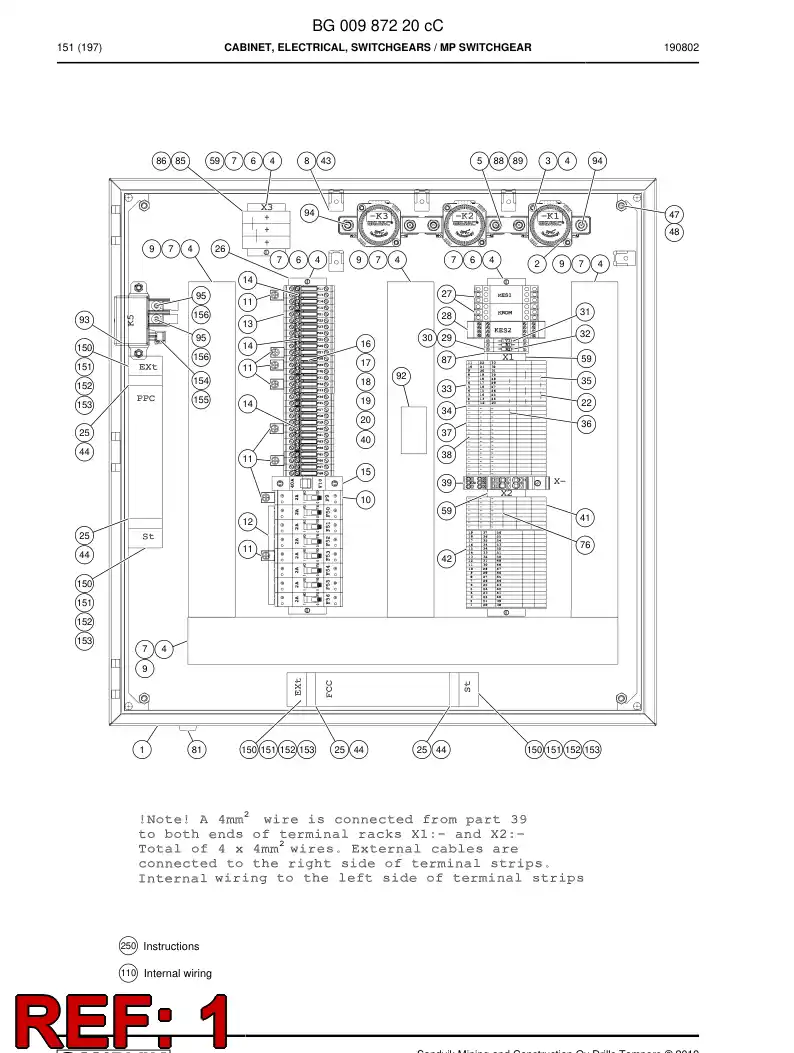BG01104212c BG 011 042 12c Enclosure - Sandvik Technical Drawing