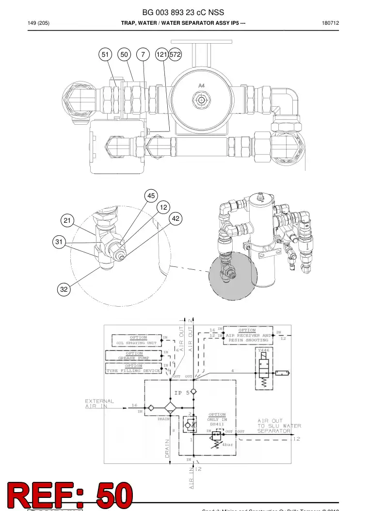 BG01109224a BG 011 092 24a Rest - Sandvik Technical Drawing
