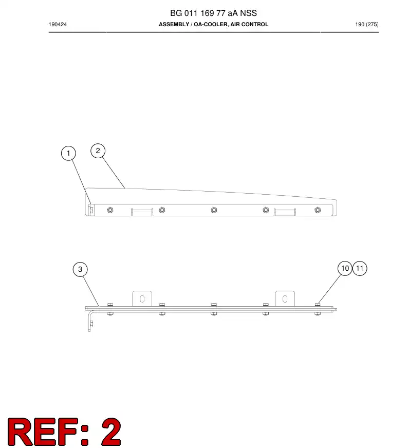BG01109298a BG 011 092 98a Sheet, Rubber - Sandvik Technical Drawing
