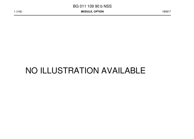 BG01110990b BG 011 109 90b Module, Option - Sandvik Technical Drawing