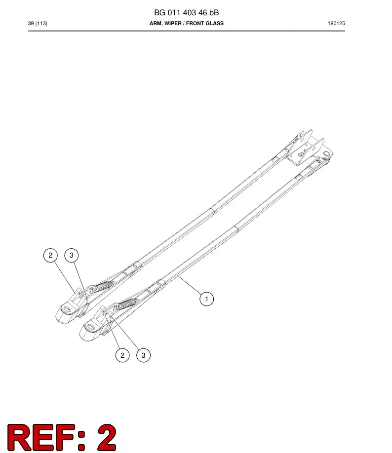 BG01113640b BG 011 136 40b Lug - Sandvik Technical Drawing