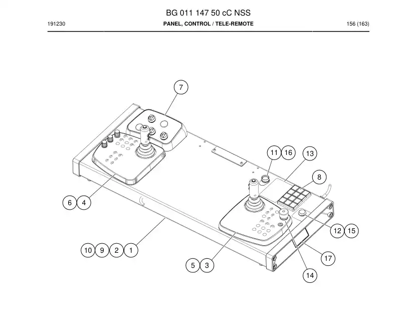 BG01114750c BG 011 147 50c PRING, CONTROL - Sandvik Technical Drawing