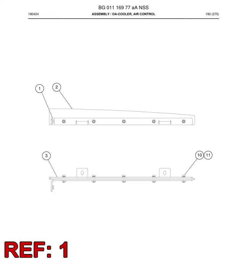 BG01117006a BG 011 170 06a Support Welding - Sandvik Technical Drawing