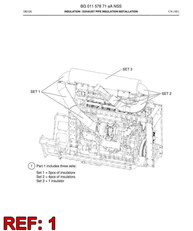 BG01121103a BG 011 211 03a Insulator - Sandvik Technical Drawing