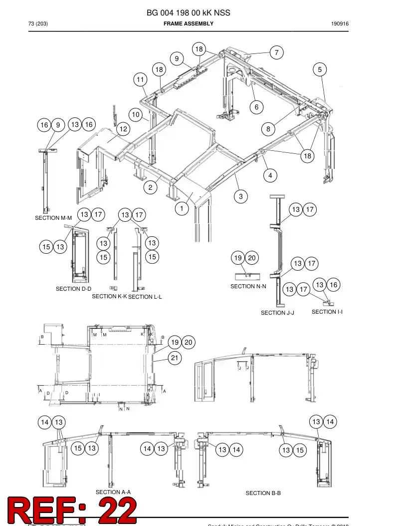 BG01121597a BG 011 215 97a Cover - Sandvik Technical Drawing