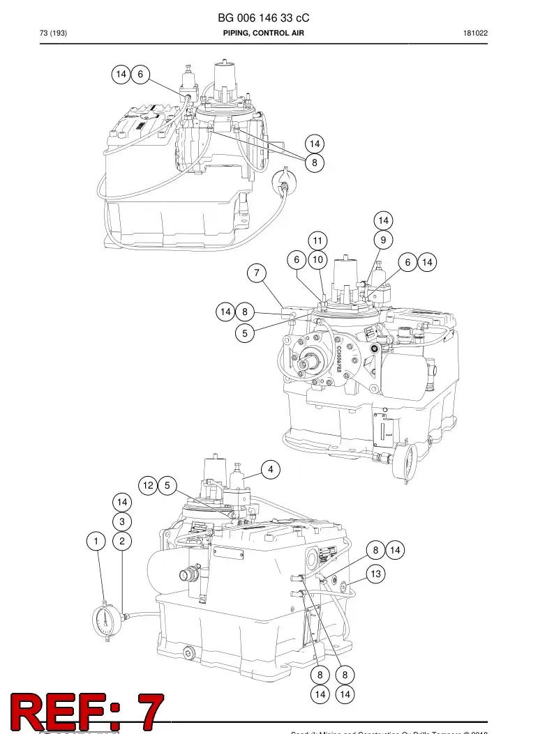 BG01129175a BG 011 291 75a VLVULA DE PURGA - Sandvik Technical Drawing