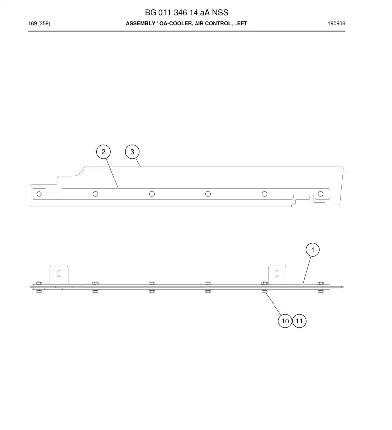 BG01134614a BG 011 346 14a Assembly - Sandvik Technical Drawing
