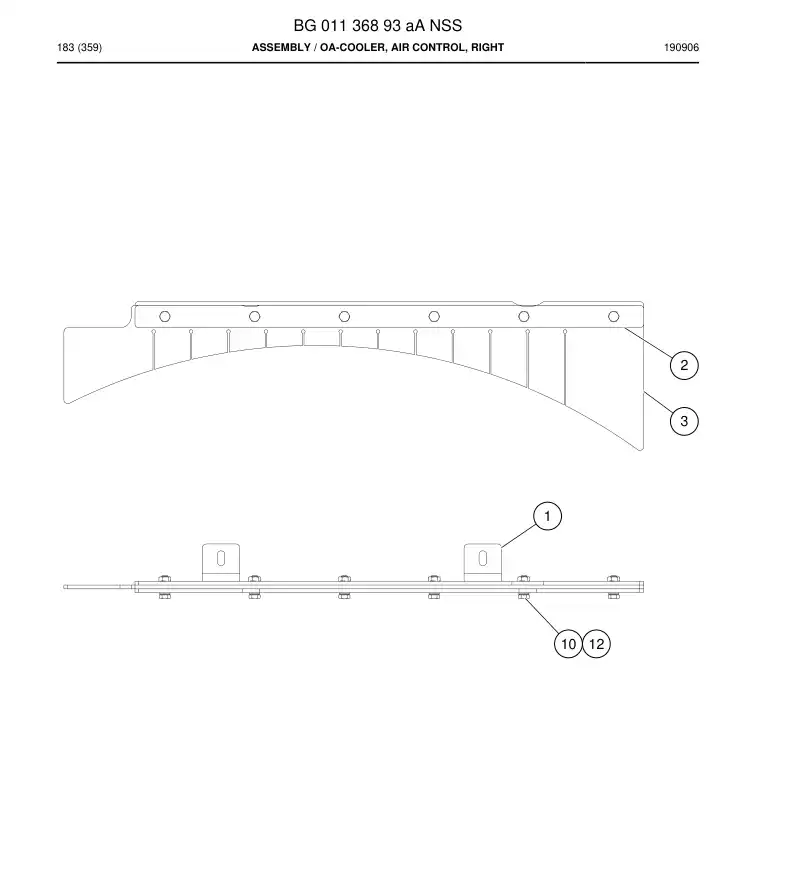 BG01136893a BG 011 368 93a Assembly - Sandvik Technical Drawing