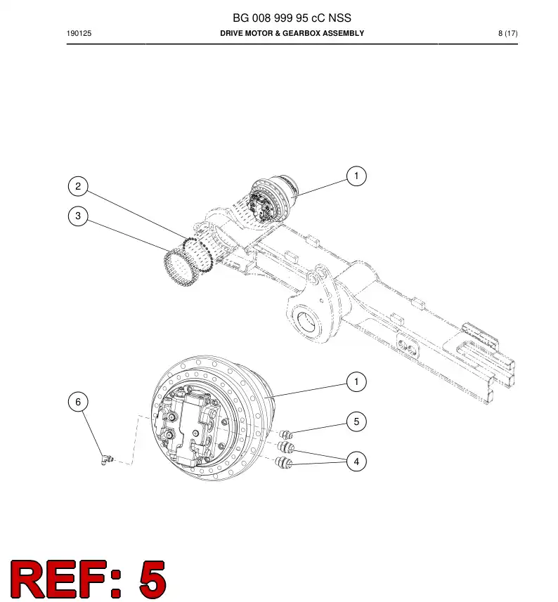 BG01148298a BG 011 482 98a Adapter, Male connector - Sandvik Technical Drawing