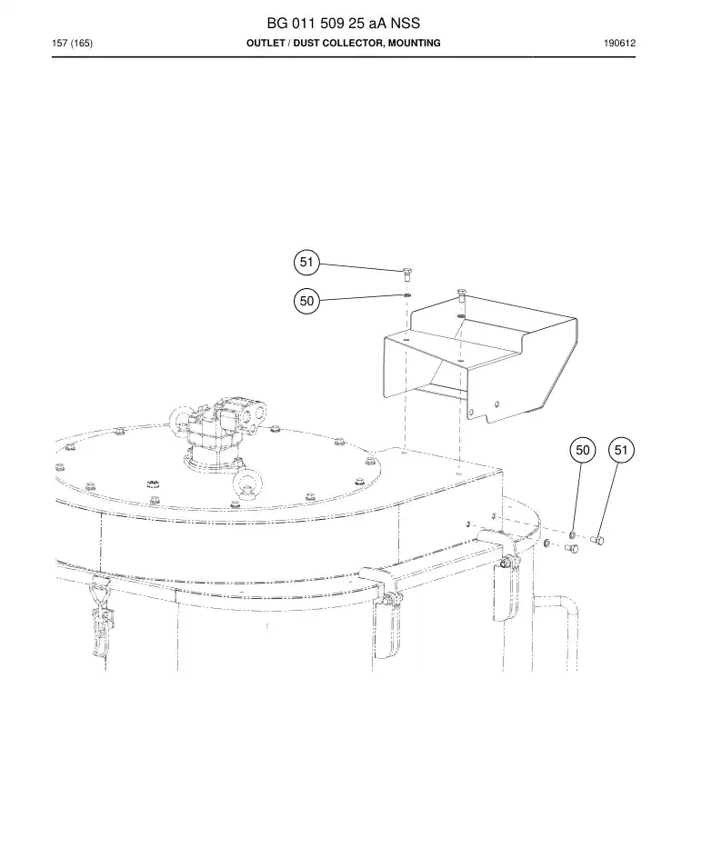 BG01150925a BG 011 509 25a Outlet - Sandvik Technical Drawing