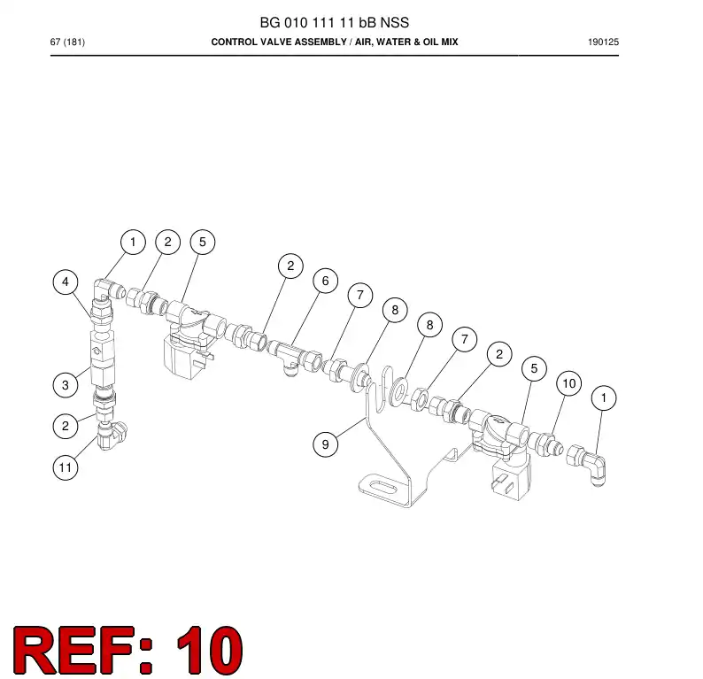BG01156016a BG 011 560 16a Adapter Assembly - Sandvik Technical Drawing