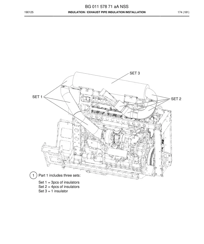BG01157871a BG 011 578 71a Insulation - Sandvik Technical Drawing