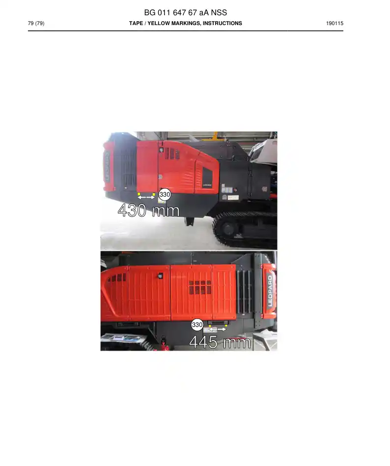 BG01164767a BG 011 647 67a Tape - Sandvik Technical Drawing