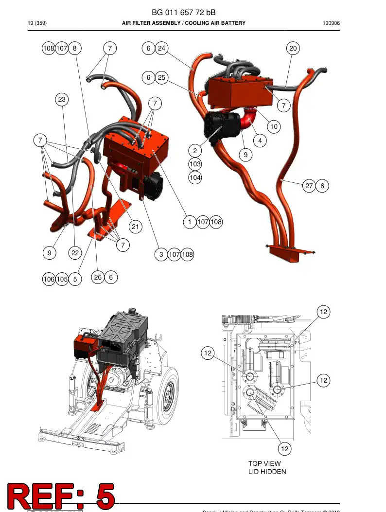 BG01165792a BG 011 657 92a Bracket - Sandvik Technical Drawing