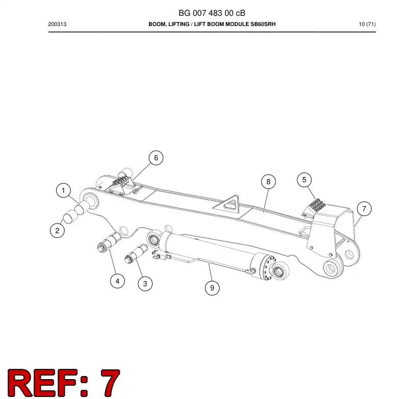 BG01178228a BG 011 782 28a Cover - Sandvik Technical Drawing