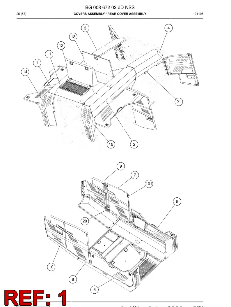BG01186694a BG 011 866 94a Cover - Sandvik Technical Drawing