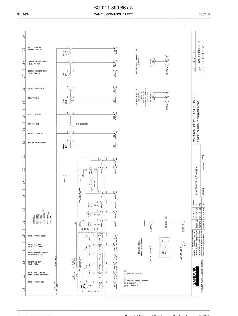 BG01187944a BG 011 879 44a ADESIVO - Sandvik Technical Drawing
