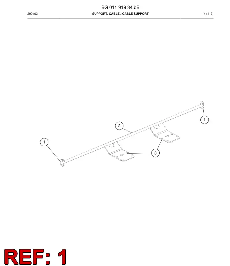 BG01191930a BG 011 919 30a Plate - Sandvik Technical Drawing