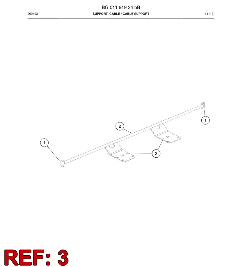 BG01191963a BG 011 919 63a Plate - Sandvik Technical Drawing