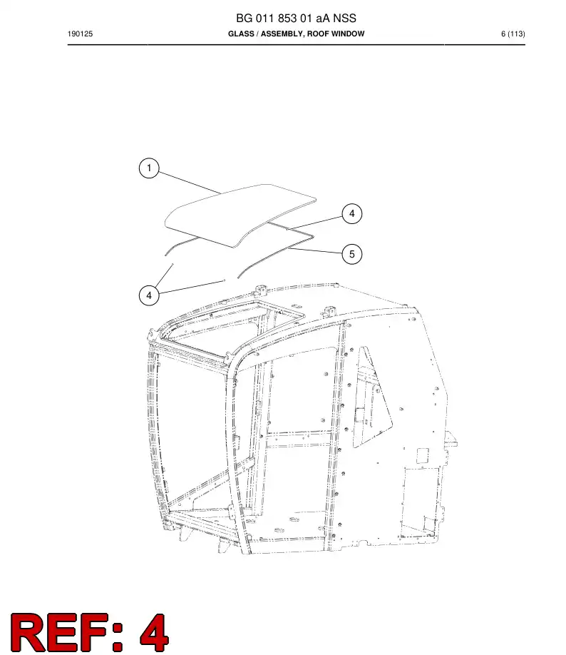 BG01198856a BG 011 988 56a Buffer - Sandvik Technical Drawing