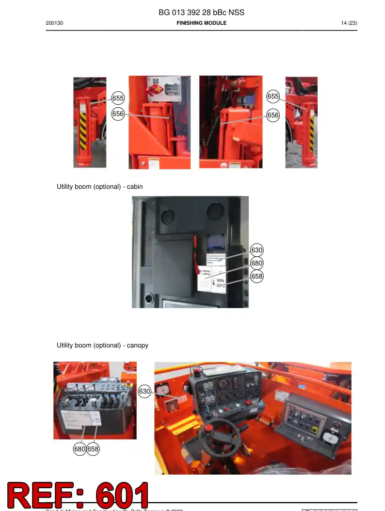 BG01205466a BG 012 054 66a Set - Sandvik Technical Drawing