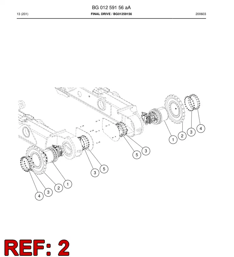 BG01207257a BG 012 072 57a Sprocket - Sandvik Technical Drawing