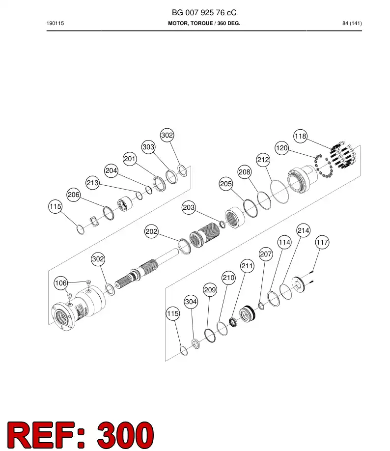 BG01211014a BG 012 110 14a Kit - Sandvik Technical Drawing