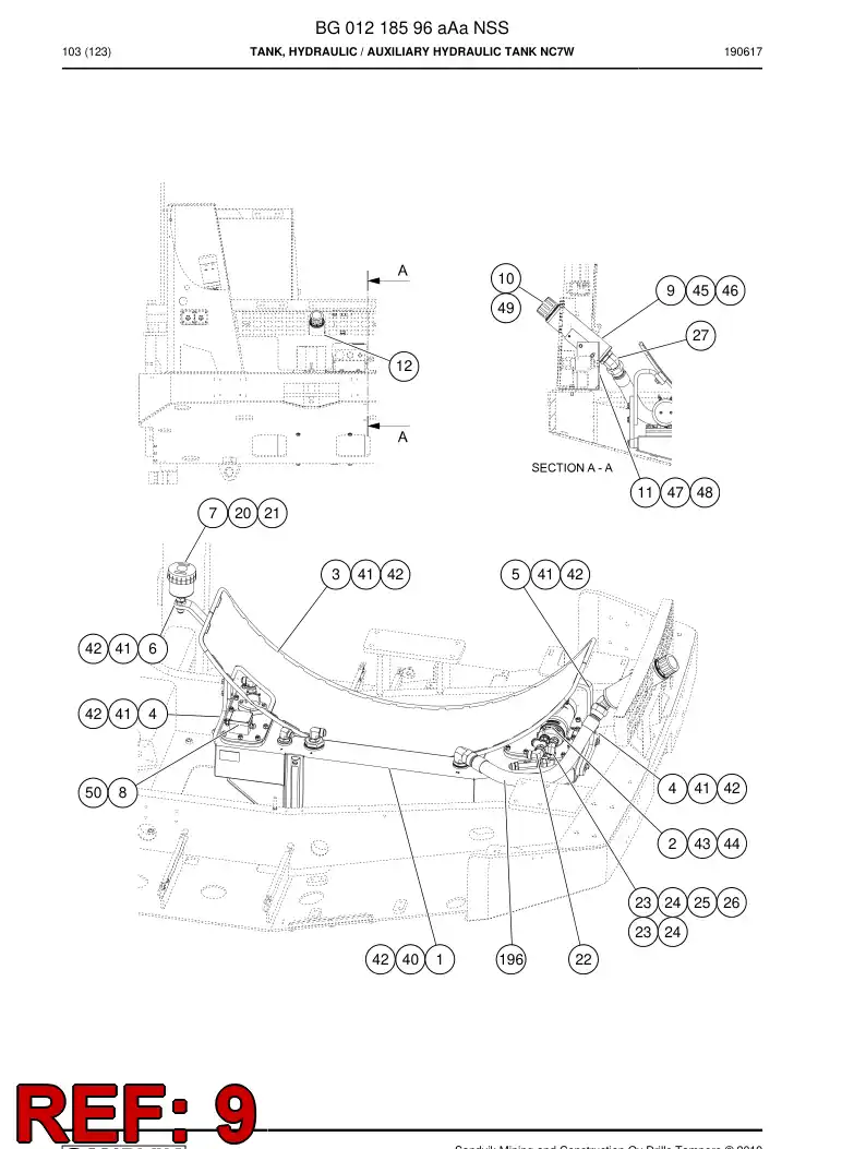 BG01215611a BG 012 156 11a Welding - Sandvik Technical Drawing