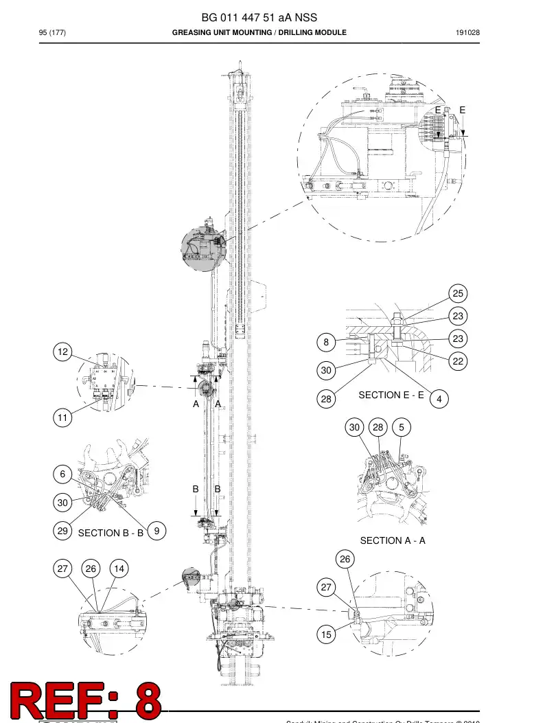 BG01216921a BG 012 169 21a Plate - Sandvik Technical Drawing