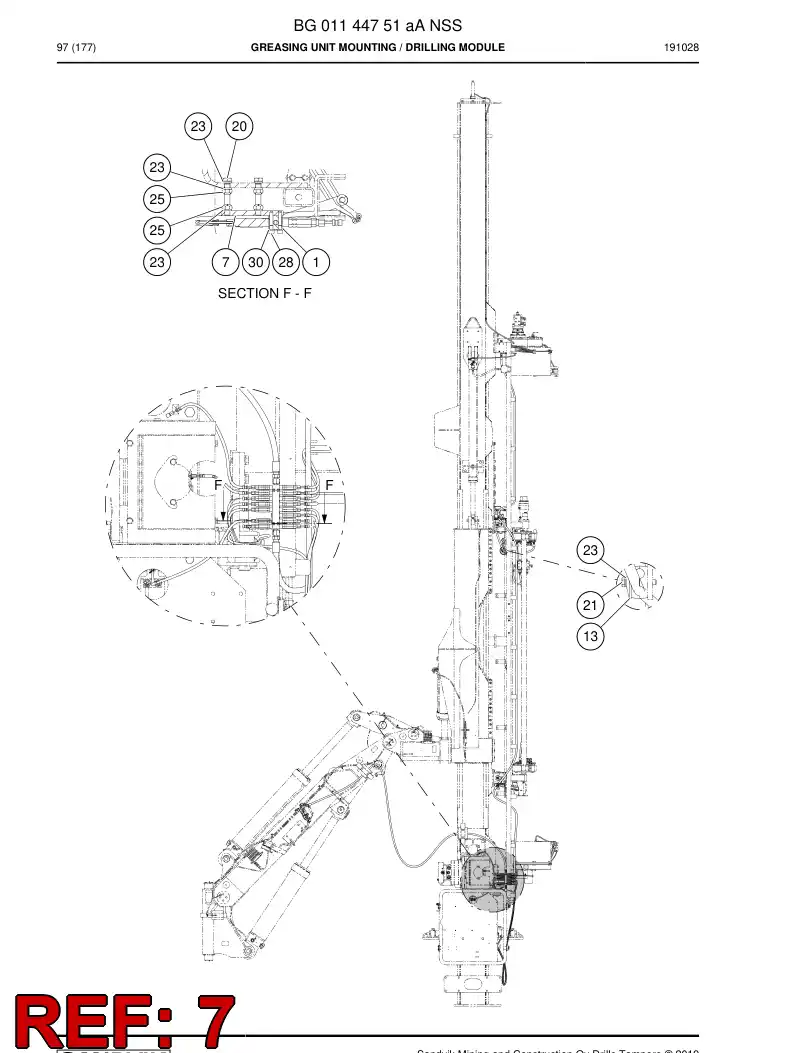 BG01218289a BG 012 182 89a Plate - Sandvik Technical Drawing