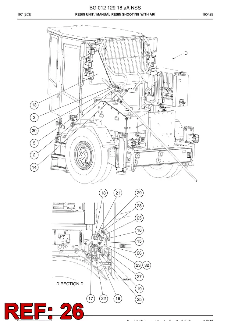 BG01227214a BG 012 272 14a Plate - Sandvik Technical Drawing