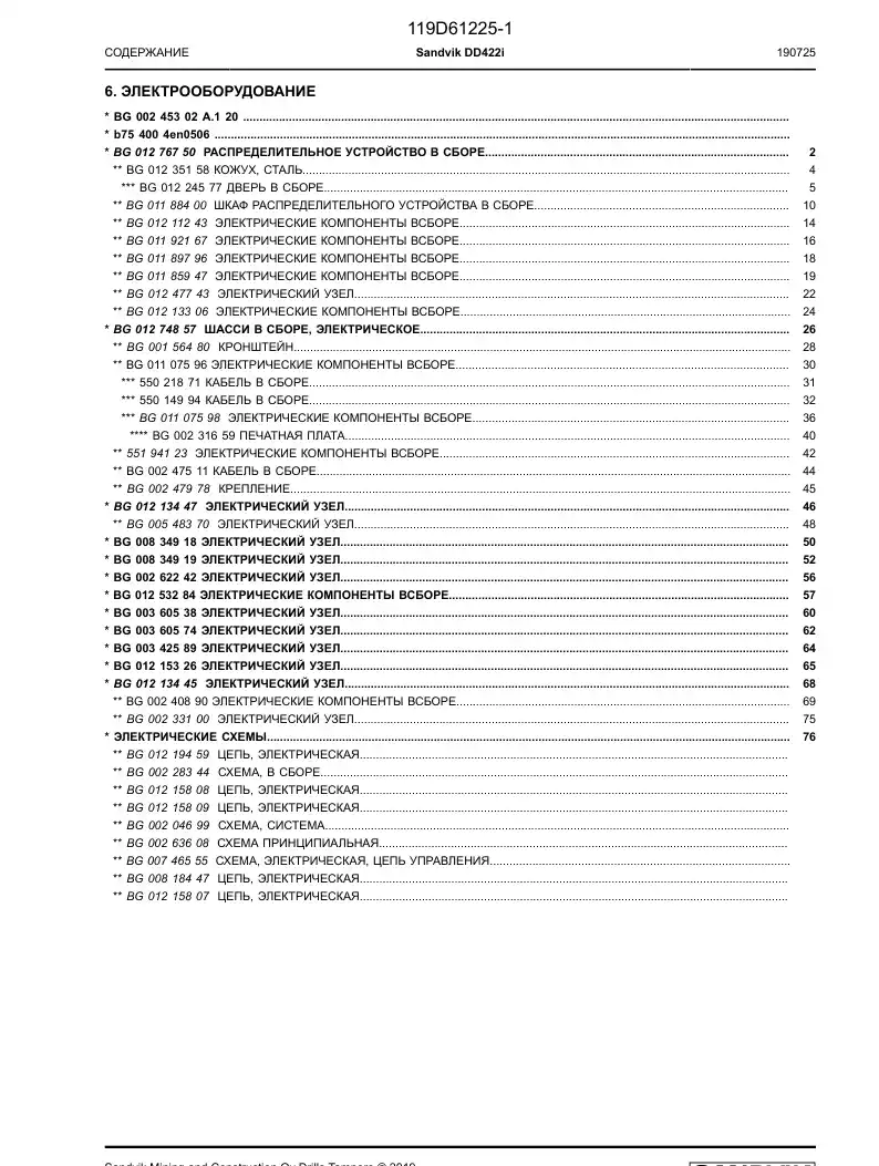 BG01235158b BG 012 351 58b Enclosure, Steel - Sandvik Technical Drawing