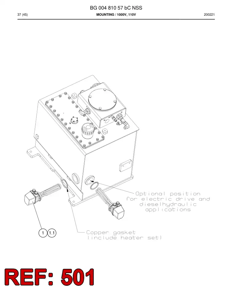 BG01236983a BG 012 369 83a Cable, Prewired, PWR - Sandvik Technical Drawing