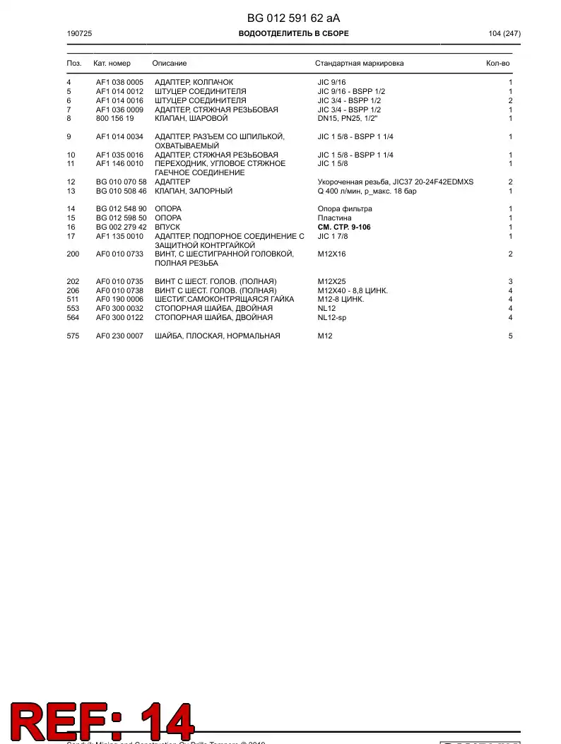 BG01254890a BG 012 548 90a Support - Sandvik Technical Drawing