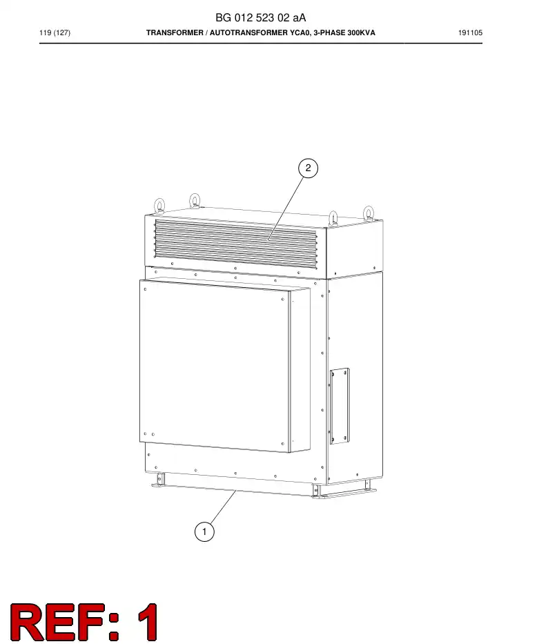BG01257214a BG 012 572 14a Filter, Air - Sandvik Technical Drawing
